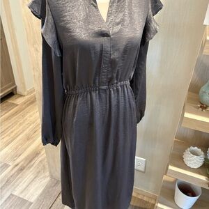 Elegant Gray Women's Dress